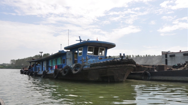 萬(wàn)噸拖船浩蕩而來(lái)，商水港時(shí)隔半個(gè)世紀(jì)又通航