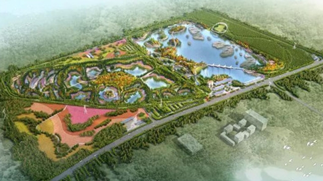 周口中心城區(qū)首個高標準濕地公園開建！這一組效果圖震撼你了嗎？